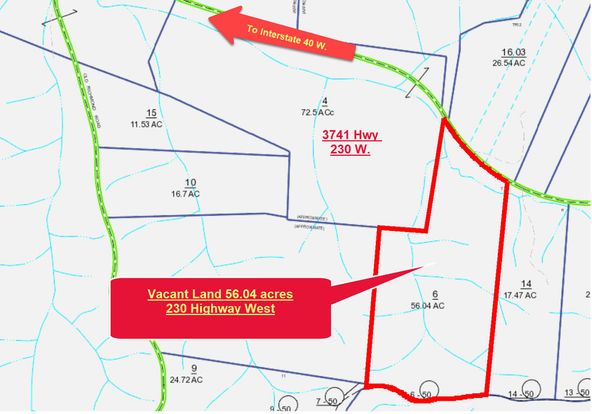 MacNeney Property: 230 Highway West, Nunnelly, TN 37137